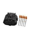 1/5/10/20/50/Sets 5 Pin MAF Black Connector Socket Air Flow Meter Wiring Plug For6189-1046(5 Sets 5p Female) view 3