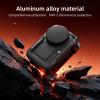 AMAZEAR Metal Protective Case for DJI Osmo Action 6 Accessories, Action6 Pro Multifunction Utility Frame Cage, Stronger Aluminum Housing Hard Cover with Soft Silicone Lens Caps, Black view 3