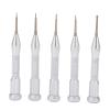 5PCS Small rtment Set, th Point Tip, Metal Handle Electronic Repair, Includes 1.5, Star 0.8, 0.6, T2, 2.5 Tips view 1