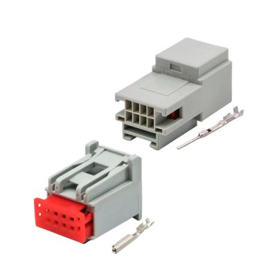 1/5/10/20 Sets 8 Pin 30968-1080 30700-1080 Type Automotive Connector Male Female to Plug Plastic Shell Socket(1 Set Male Female)