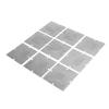 LiebeWH BGA Reballing Stencils 9 Pcs Stainless Steel Template Kit for Chip Repair Laptop Desktop Computer Motherboard Rework Station view 3