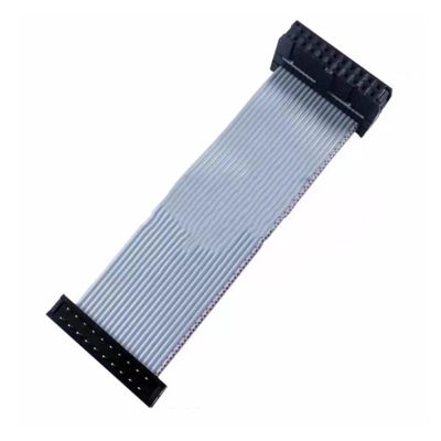 BHUPWZE 1PCS FC-FD DC4 IDC 2.54MM Pitch Male to Female Connector 6/8/10/12/14/16/20/24/26/30/34/40 PIN Flat Ribbon Download Data Cable(100CM,20P(2x10P))