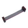 BHUPWZE 1PCS FC-FD DC4 IDC 2.54MM Pitch Male to Female Connector 6/8/10/12/14/16/20/24/26/30/34/40 PIN Flat Ribbon Download Data Cable(100CM,20P(2x10P)) view 3
