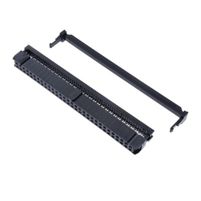 BHUPWZE FC-6P FC-8P FC-10P FC-14P FC-16P to FC-40P IDC Socket 2x5 Pin Dual Row Pitch 2.54mm Connector 10-Pin Cable(60P,15PCS)