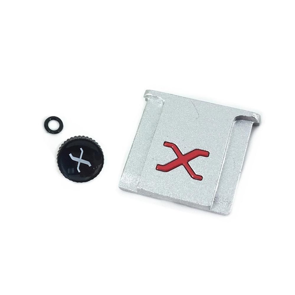 Metal Hot Shoe Adapter + Concave Shutter Button Kit for Fujiflm X-PRO3 X-PRO2 XT4 XT3 XT2 X-T30 XT20 X-E3 X-A5 X-A7 Hotshoe Excellent(G)
