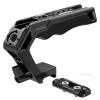 Compatible for Cameras - Quick-Install Top Handle with Side Grip, 48mm Rail Kit for Rabbit Cage Stabilizer(with 48mm Rail) view 1