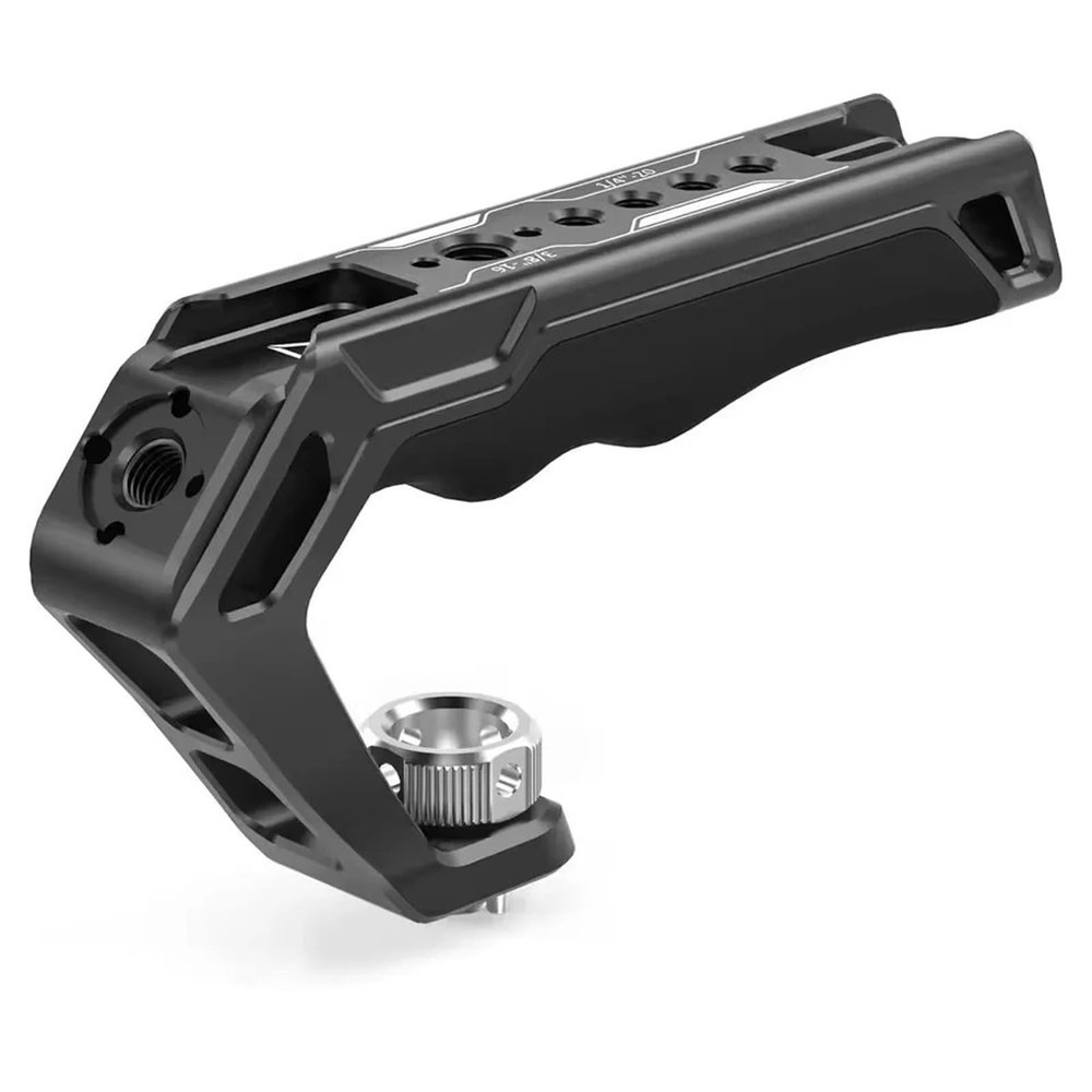 Compatible for Cameras - Quick-Install Top Handle with Side Grip, 48mm Rail Kit for Rabbit Cage Stabilizer(Only Top Handle)