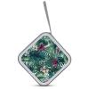 FekiLoot Tropical Leaves CD Case,Hard Plastic CD Storage,Portable DVD Wallet,Portable DVD, Holder VCD Organizer Wallet,Protective VCD Storage view 3