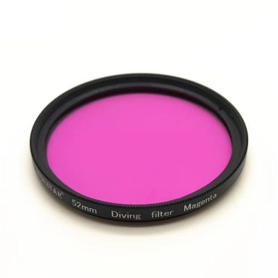 52mm 58mm 67mm Waterproof Magenta Purple Filter for Diving Underwater Camera for Xiaomi Color Conversion 67 58 52 mm Excellent(67mm)