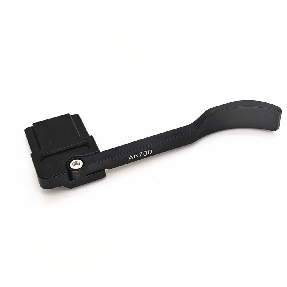 A6700 Foldable Metal Hot Shoe Thumb Up Hand Grip Hotshoe Cover for Sony for Alpha 6700 ILCE-6700 A6700 Camera Thumb-Up Excellent(Black)