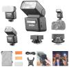 Godox IT32 TTL Flash+X5F for Fujifilm Fuji Cameras, Tochscreen Speedlight, 2.4G Wireless, GN18, HSS, Recycle Time 1.5s, Magnetic Interface, LED Modeling Lamp, on/Off Camera Flash for Wedding, Portrait view 1