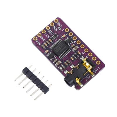 1pcs Interface I2S PCM5102A DAC Decoder GY-PCM5102 I2S Player Module for Pi pHAT Format Board Digital PCM5102 Audio Board