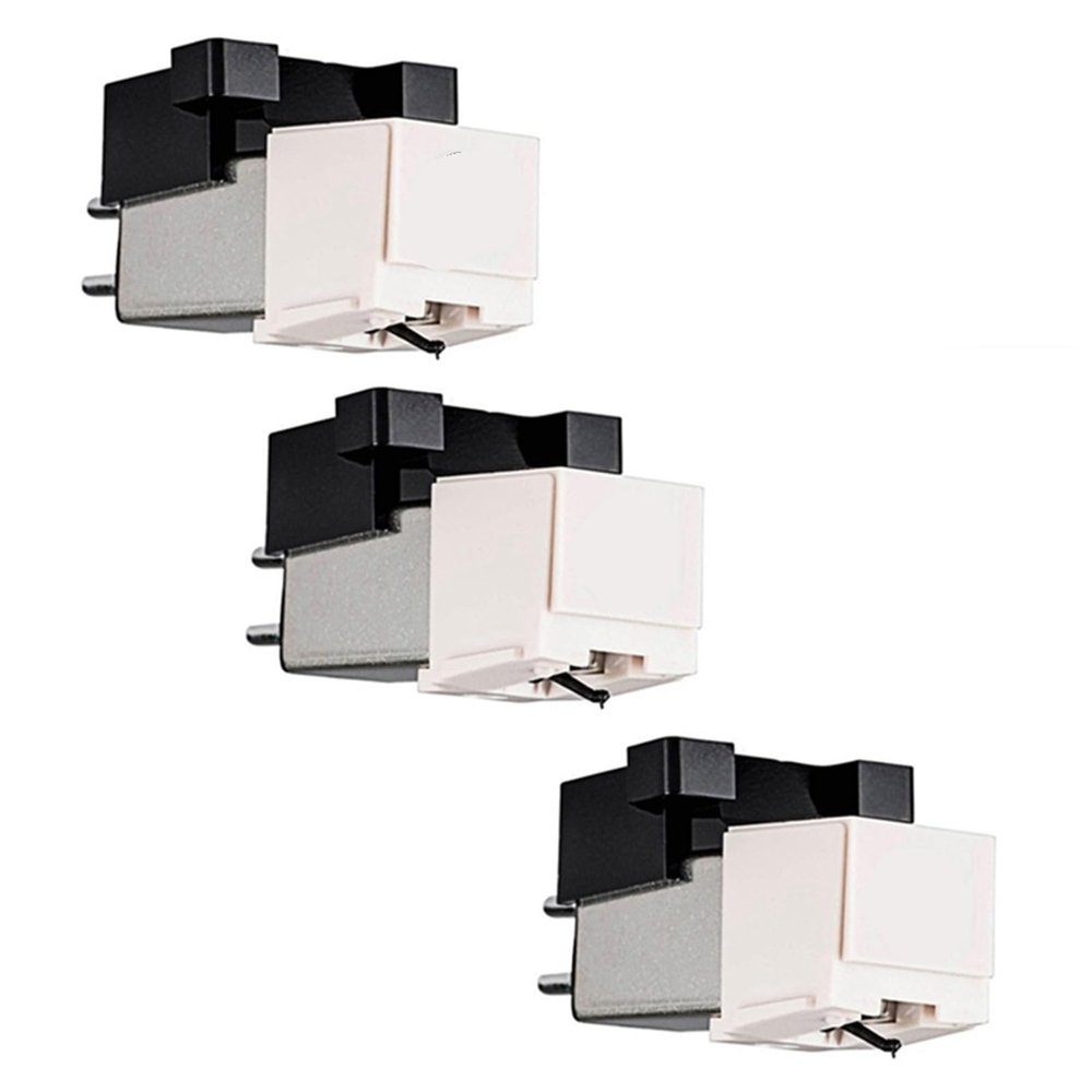 for IIJJ-3Pc AT3600L Magnetic Cartridge Stylus LP Vinyl Record Player Needle for Turntable Phonograph Platenspeler Records Player