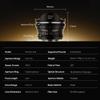 7artisans 6mm F2.0 APS-C Fisheye Ultra Wide Angle 220 Manual Focus Prime Lens Compatiable for Nikon Z Mount Mirrorless Cameras Zfc Z50 Z30 view 4