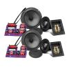 HiVi-Swans DIY3.1A-Speaker kit 6.5 Kevlar L64R MidBass, DN SoftDome Midrange, Isodynamic Ribbon Tweeter, 4thOrder ReversePhase Crossover (Drivers Only; Enclosure Required) view 1