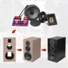 HiVi-Swans DIY3.1A-Speaker kit 6.5 Kevlar L64R MidBass, DN SoftDome Midrange, Isodynamic Ribbon Tweeter, 4thOrder ReversePhase Crossover (Drivers Only; Enclosure Required) view 3