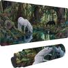 Green Mouse Pad 32 x 12 in Extended Mousepad, Large Desk Mat, Adults Gaming Mouse Pad Horse with Stitched Edges Non-Slip Rubber Base Keyboard Mat, Waterproof Mousepad for Home Office Desk Decor l-6949 view 2