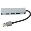 BESPORTBLE USB USB Hub Splitter for Laptop Matte Aluminum with High Durability Fast Data Transfer Up to Portable Multi-Device Connector for Keyboard Mouse Printer view 1