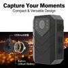 XZXCVN Body Worn Camera 4K HD with Back Clip, 6 Axis Gyro Stabilizer, Night Vision, Ultra Clear Video, Anti - Shake Technology, Security and Use view 2
