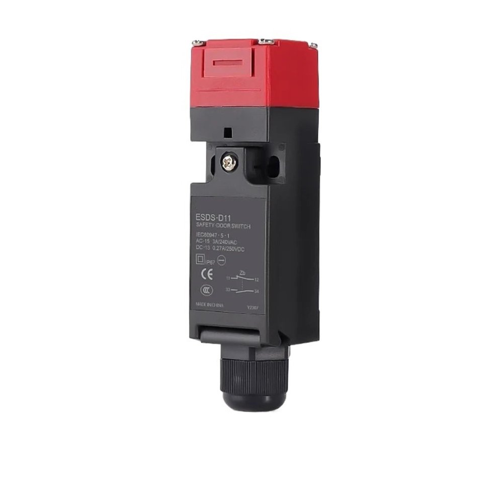 IP67 10A Safety Door Switch 1NC/NO 2NC 2NC/1NO 3NC -30-70 ESDS-D11 D4NS-1AF 1BF 1CF 1DF Class II 1 mA Replacement(ESDS-D03J)