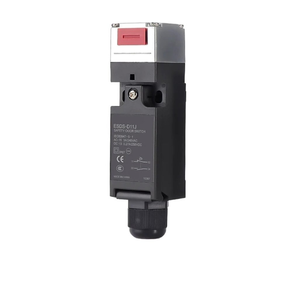 IP67 10A Safety Door Switch 1NC/NO 2NC 2NC/1NO 3NC -30-70 ESDS-D11 D4NS-1AF 1BF 1CF 1DF Class II 1 mA Replacement(ESDS-D11J)