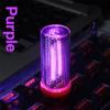 Car USB Lights, Creative Glass Bottle Led Light Automotive Ambient Lighting, Plug-in Retro Car Atmosphere Lamp with Touch Dimmable, for Vehicle Bedroom Hallway Camping Holiday Decoration view 3