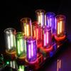 Car USB Lights, Creative Glass Bottle Led Light Automotive Ambient Lighting, Plug-in Retro Car Atmosphere Lamp with Touch Dimmable, for Vehicle Bedroom Hallway Camping Holiday Decoration view 4