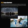 7artisans 6mm F2.0 APS-C Fisheye Ultra Wide Angle 220 Manual Focus Prime Lens Compatiable for Fujifilm X Mount Mirrorless Cameras Fuji X-H/T/T30/S/E/A Series Fuji X-E2 Fuji X-T2 X-T30 X-T50 view 4