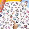 100PCS Unicorn Stickers Cute Kawaii Magical Vinyl Waterproof Decals for Scrapbooking, Laptop, Water Bottle, Party Favor, Birthday Gift, Fantasy Rainbow Decor view 3