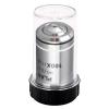 Oumefar Infinite Microscope Objective, 100X Transparent Lens for Professional Biological Microscopes, Durable Brass and Stainless Steel Material view 1