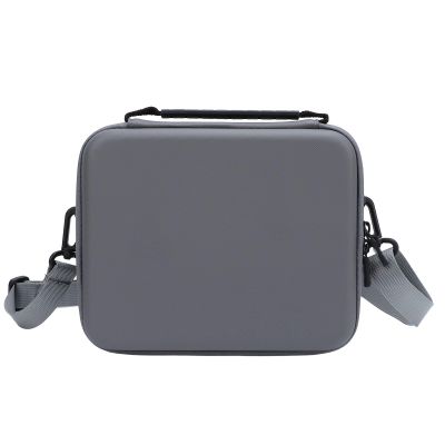 Miskall Carrying Case for 3, PU Leather Protective Storage Bag Shockproof Travel Camera Accessories Bag Grey