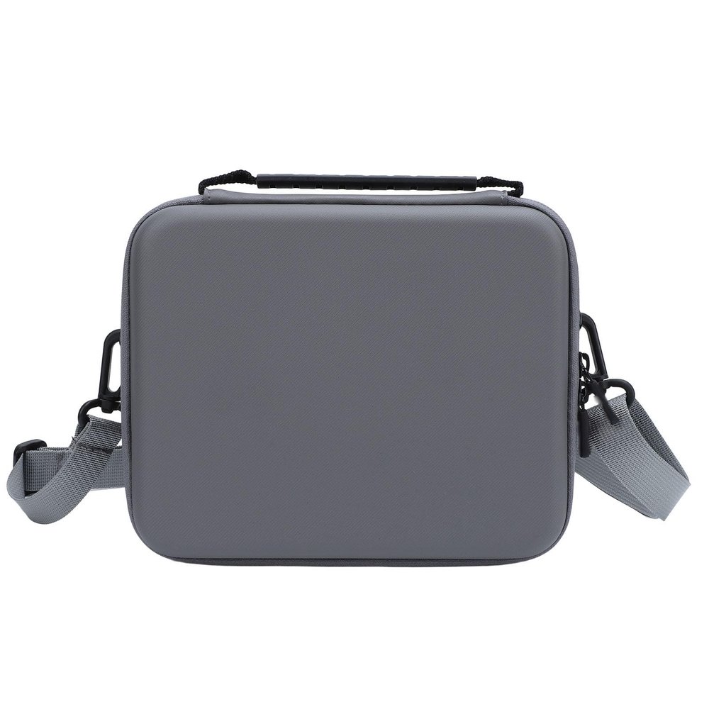 Miskall Carrying Case for 3, PU Leather Protective Storage Bag Shockproof Travel Camera Accessories Bag Grey