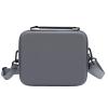 Miskall Carrying Case for 3, PU Leather Protective Storage Bag Shockproof Travel Camera Accessories Bag Grey view 1