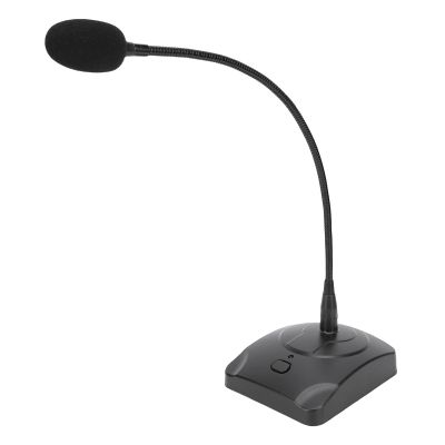 ASHATA Desktop USB Conference Speakerphone Microphone Built in Speaker 360 Omnidirectional PC Computer Condenser Mic Mute Function Volume, for PC Conference