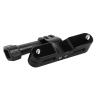 Action Camera Bike Seat Rail Mount Secure Stable for X4 Camera Outdoor Adventurers Aluminum Alloy (Black) view 2
