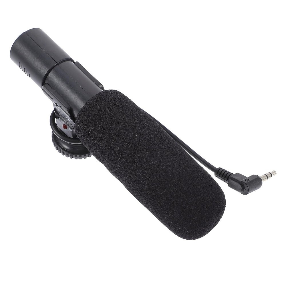 DECORNIJIA Professional High-Sensitivity Camera Microphone for DSLR Digital Video Recording Interview Photography Portable Lightweight Recording Mic for Cameras