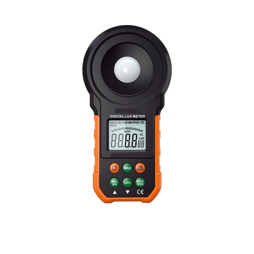 Light Meter, Digital Lux Meter Light Meter 200000 Lux High Accuracy Illuminometer Photometer Handheld Luxometro Luxmeter