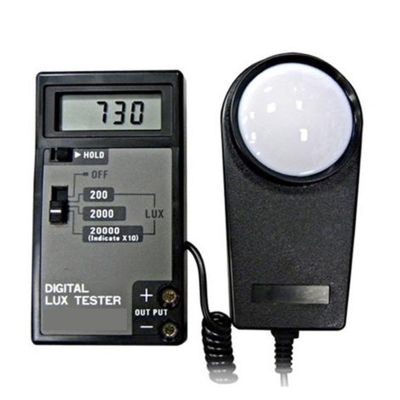 Light Meter, Digital Light Meter 0-20000 Lux Environmental Testing Handheld Type Illuminometer Photometer Detector Measuring