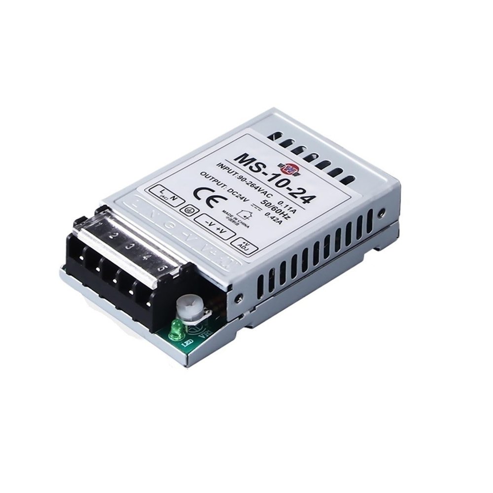KLVN MS10-20W Ultra-Thin, Compact Switching Power Supply with High Power, 5V, 12V, 24V, and A Compact Design.(MS-10W-12V)