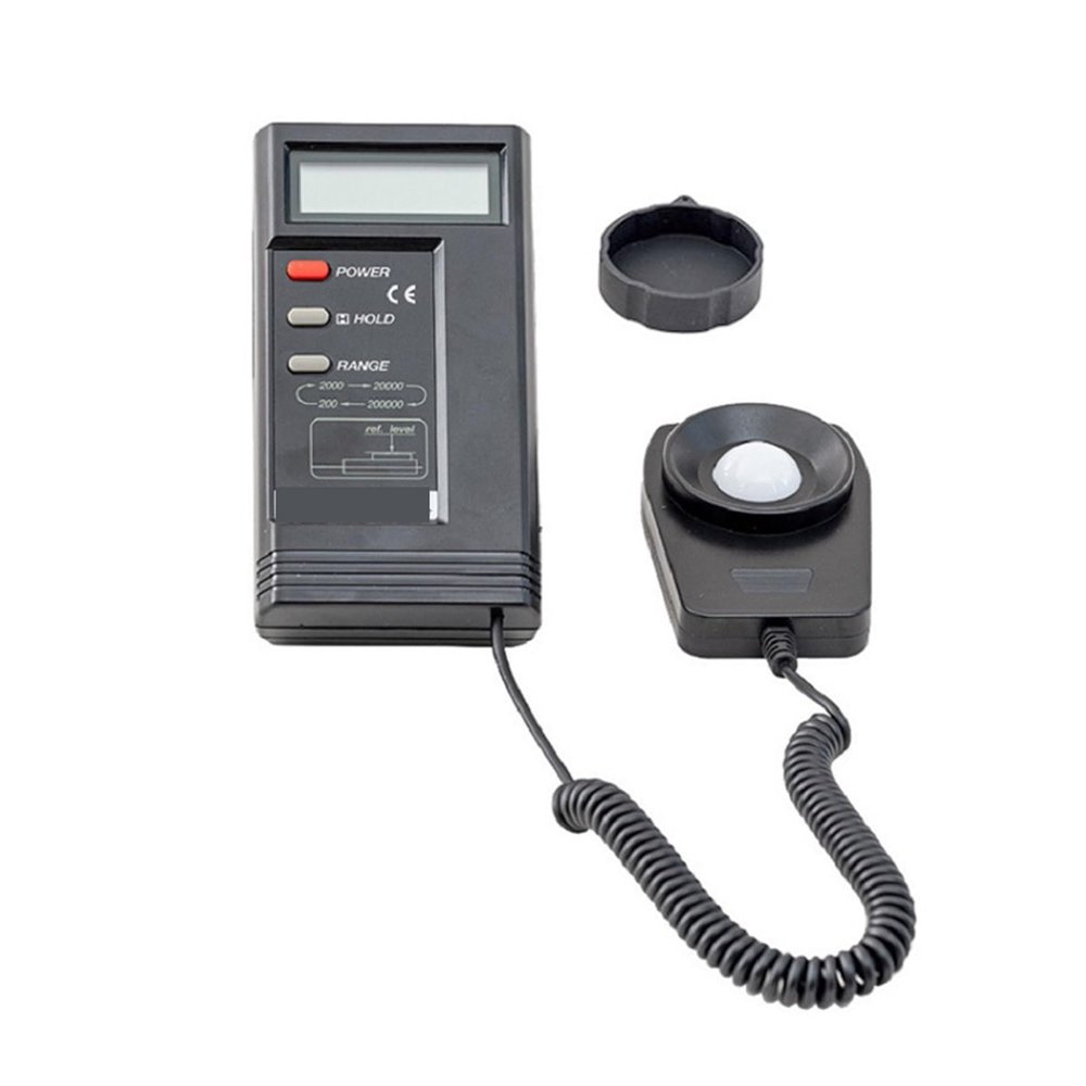 Light Meter, Digital Lux Meter LCD Light Meter Linear UV Brightness Detector For Eye CRT TV LED Screen Data Hold