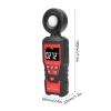 Light Meter, 0-200000Lx Handheld Illuminometer High Accuracy Portable HD Digital Display Light Illuminance Meter Photometer Luxmeter view 2