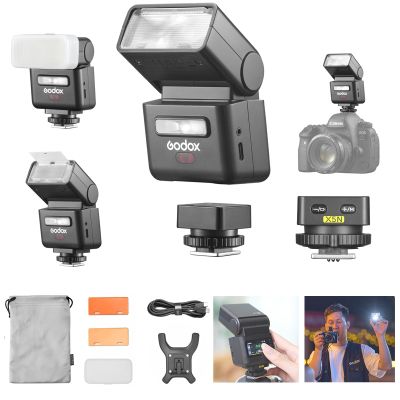 Godox IT32 TTL Flash+X5N X5-N for Nikon Cameras, Tochscreen Speedlight, 2.4G Wireless, GN18, HSS, Recycle Time 1.5s, Magnetic Interface, LED Modeling Lamp, on/Off Camera Flash for Wedding, Portrait