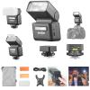 Godox IT32 TTL Flash+X5N X5-N for Nikon Cameras, Tochscreen Speedlight, 2.4G Wireless, GN18, HSS, Recycle Time 1.5s, Magnetic Interface, LED Modeling Lamp, on/Off Camera Flash for Wedding, Portrait view 1