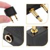 DOITOOL 5pcs Airplane Headphone Adapter Audio Jack to Dual Male Plug Connector for in-Flight Entertainment Travel Use view 2