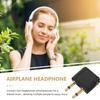 DOITOOL 5pcs Airplane Headphone Adapter Audio Jack to Dual Male Plug Connector for in-Flight Entertainment Travel Use view 3