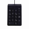 ERYUE USB Numeric Keypad Mini Numeric Keypad 18 Keys PC Keyboard, Splashproof, Suitable for Notebook Users, 1 Piece view 1