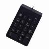 ERYUE USB Numeric Keypad Mini Numeric Keypad 18 Keys PC Keyboard, Splashproof, Suitable for Notebook Users, 1 Piece view 2