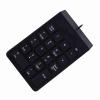 ERYUE USB Numeric Keypad Mini Numeric Keypad 18 Keys PC Keyboard, Splashproof, Suitable for Notebook Users, 1 Piece view 3