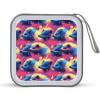 GAPWJNK Colorful Hedgehog CD Storage Case 40 Capacity DVD Case Holders Disc Wallet Bag for Home Office Travel Car view 3