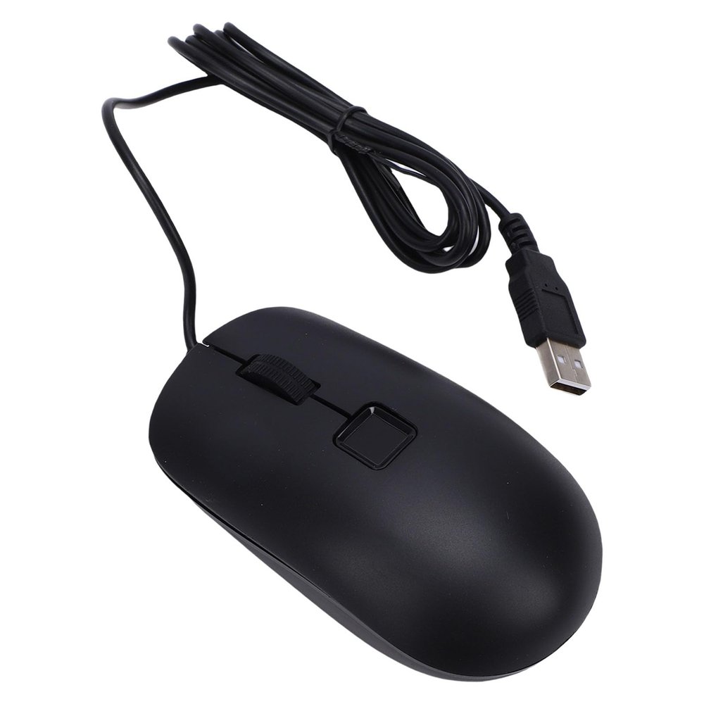 ciciglow USB Fingerprint Reader Mouse, Biometric Fingerprint Scanner for Wins 11 10 Hello, 360 Recognition, Wired USB Mouse